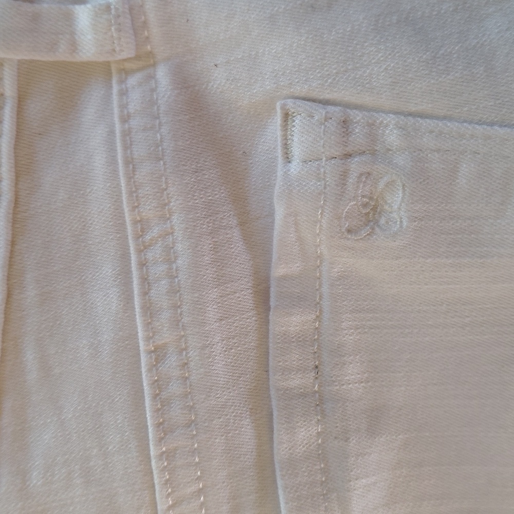 Jessica Simpson Kiss Me Skinny Jeans in White Size 16/33 - Picture 9 of 9